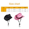 2 Set Dog Cowboy Hat Dog Cowboy Costume for Small