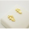 10k Yellow Gold Small Nugget Earrings
