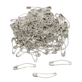 iNee Curved Safety Pins, Quilting Basting Pins, Nickel-Plated Steel, Size 2, 100 Count