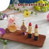 6 Pcs Wooden Trays, 28x10cm Acacia Wooden Serving Platter Wooden