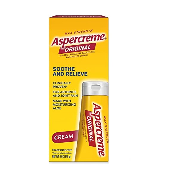 Aspercreme Maximum Strength Pain Relieving Creme with Aloe-5, oz. by Chattem Inc BEAUTY