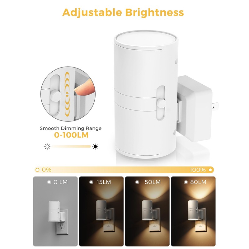 L LOHAS LED Night Light Plug in, Night Lights Plug