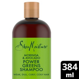 SheaMoisture Moringa & Avocado Power Greens Shampoo 384 ml