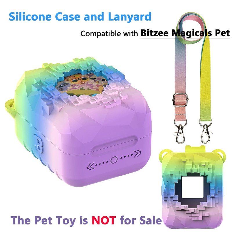 JCHPINE Silicone Cover Case for Bitzee Magicals Interactive Digital Pet