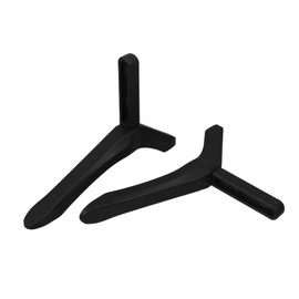 Ciieeo 1 Set Tv Stand Base Tabletop Holder for LCD Screens Easy Installation Sturdy Plastic Pedestal Compatible with Tv Brands Space Saving Design for Living Room Bedroom