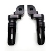 MZS Motorcycle Foot Pegs, Front Rider Footpegs Footrest Rest Pedal