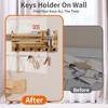 SWTYMIKI Key Holder for Wall - Key Hooks Wall Mounted