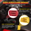 LAUNCH OBD2 Extension Cable Full 16Pin Male to Female OBDII