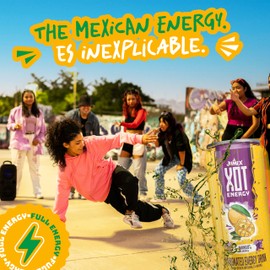 Jumex XOT Carbonated Energy Drink Mango Flavor 12 Fl oz (12-Pack)