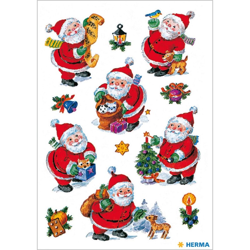 Herma Christmas Stickers / Window Pictures / Gift Tags /