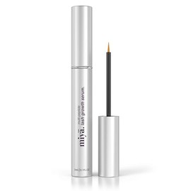 MIYA LASH-  Suero para el crecimiento de pestañas  Suero para pestañas  Potenciador natural de pestañas para lograr pestañas más largas, gruesas y... 
