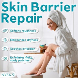 Ultra-Hydrating 40% Urea Foot Cream Plus 0.5% Salicylic Acid for Dry, Cracked Feet, Heels & Hands, Intensive Moisturizer & Skin Barrier Repair for Calluses & Psoriasis 250 ml/8.5oz by Nysa-9