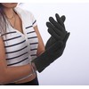CLASSE77 - Wool Cashmere Gloves Lined with Leather Edging for