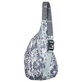 KAVU Original Rope Sling Bag with Adjustable Rope Shoulder Strap - Motion Undertow