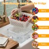Runhike - Berry keeper Fruit Storage Containers for Fridge with
