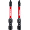 Original Einhell Impact Bits 2 Piece 50mm PZ1 (S2 Steel