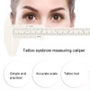 Eyebrow Rule Makeup Eyebrow Measurement Tool Microblading DIY Template Eyebrow