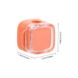 Angoily 6pcs Magnetic Cable Clips Cord Organizers for Efficient Home Office and Car Orange for Use