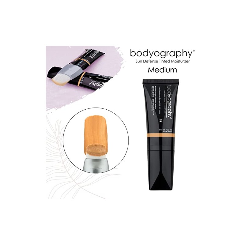 Bodyography Sun Defense Tinted Moisturizer - Nourishes and Defends Skin