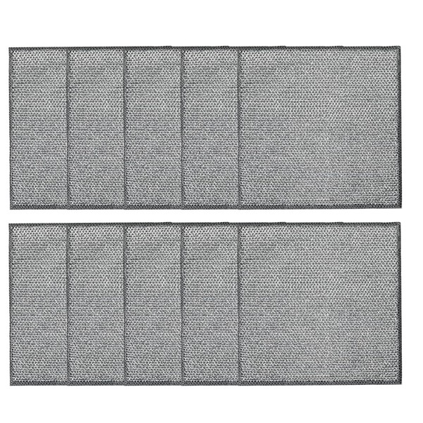 HAZMA 10 Stück Reinigungstücher, Spüllappen, Mehrzweck-Draht-Geschirrspüllappen Für Nasses Und Trockenes,