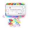 WALDHAUSEN Mane Rubbers in Dispenser Box, Extra Wide, Multi-Colour, Multi-Coloured