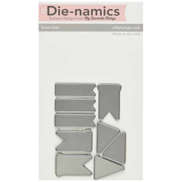 My Favorite Things Die-Namics Die, Bitty Banners, 1.2-Inch to 1.6-Inch