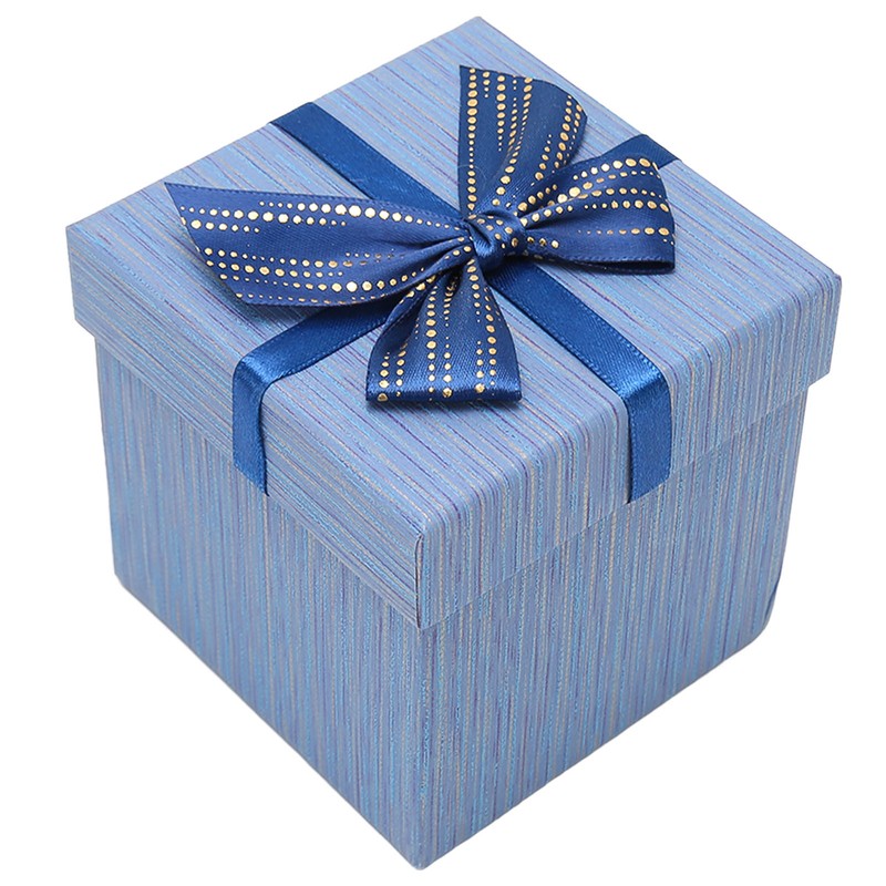 4Pcs Gift Box with Lids 3.9x3.7x3.9in Gift Wrapping Boxes for