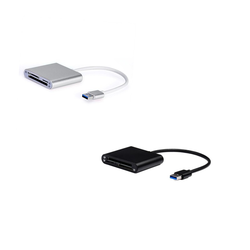 KICHOUSE USB 3.0 CF Reader Lightweight Aluminum Fast Data Transfer