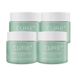 Kim Jeong-moon Aloe [Kim Jeong-moon Aloe] Cure Realaloe Signature Cream 55ml Skin Soothing 4 pcs. Ss (44355088) 1 pc. / [김정문알로에] 큐어 리알로에 시그니처 크림 55ml 피부진정 4개 Ss (44355088) 1개