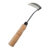 Tomerry Japanese Gardening Weeding Sickle Nejiri Kama Sharp Steel Blade