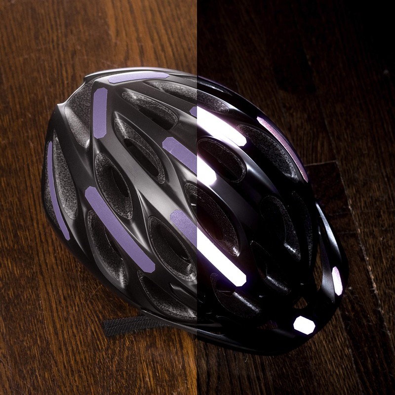 Brilliant Reflective BRA6008PUR Outdoor Running Reflective Stick-on Reflective Sticker Type