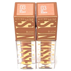 (2) Maybelline Sunkisser Liquid Blush & Bronzer Sealed 0.15 fl oz 03 Sol Search