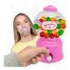 Grupo Carnavallia Mini Chiclera Bola Maquina Dispensadora Alcancía 15cm
