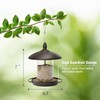 Youvip Metal Roof Bird Feeder - Chew Proof for Outdoor