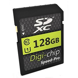 Digi Chip 128GB SDXC Class 10 Memory Card For Sony Cyber Shot DSC-HX400V, DSC-WX350, DSC-W800 and Cybershot DSC-RX100 Digital Cameras