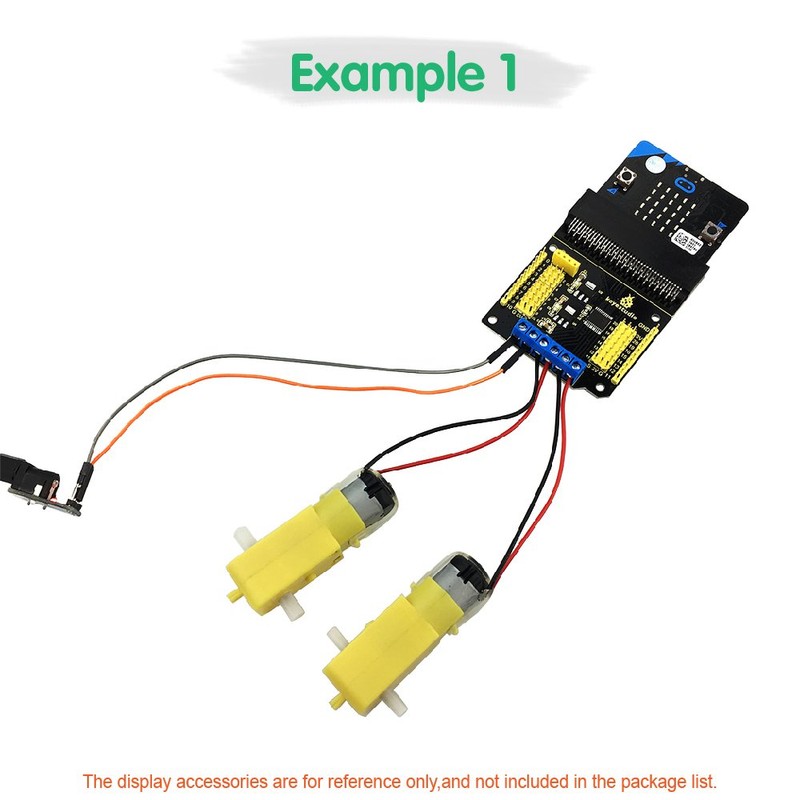 KEYESTUDIO Microbit Motor Driver HAT Breakout Board DRV8833 for BBC