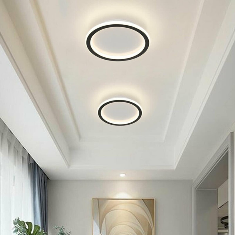 EIDEARAY Round Modern LED Ceiling Light, Small Ceiling Lamp for