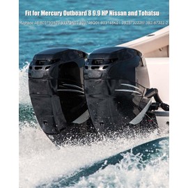 Water Pump Impeller Repair Kit Compatible with Mercury 8 9.9HP Nissan Tohatsu Outboard Replace 803750A03 3B2873222M 3B2-87322-2, Marine Engine Water Pump Replacement Parts