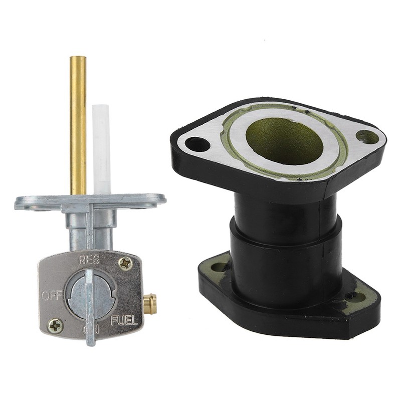 2pcs/Set Carburetor Intake Manifold Fuel Valve Switch Fit for Yamaha