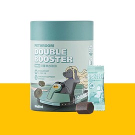 PETHROOM [FESROOM] Double Booster E/I (Eyes & Immunity) Dog Vision Tear Supplement Aid