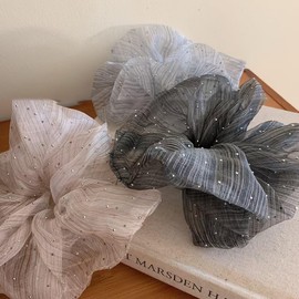 Oversized Sparkle Scrunchie