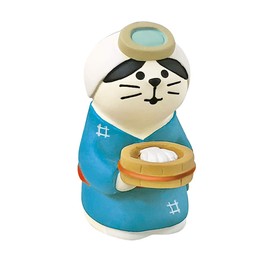 Deco Corporation ZSV-79706 Concombre Ama's Cat 1.1 x 1.4 x 1.8 inches (27 x 35 x 46 mm)