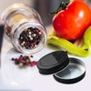 24 Pack Metal Jar Lids for Mason Jar Regular Mouth,