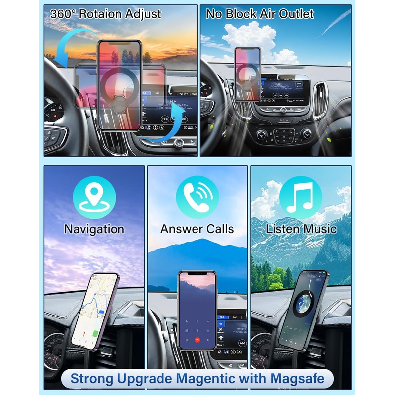 PZK Car Phone Mount for Toyota RAV4 2013-2015 2016 2017