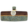 Totally Bamboo Rock & Branch Series Slate and Acacia Serving