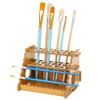 AHANDMAKER Paint Brush Holder Calligraphy Brush Holder for 40 Brushes