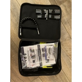 Snapfresh 20V Cordless Drill W/ Battery, Charger, 43 Pc Bit/ Driver Set,Case 2 Var Speed