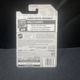 Hot Wheels 2022 Hot Wheels RALLY CHAMPS 3/5 Lancia Delta Integrale 210/250