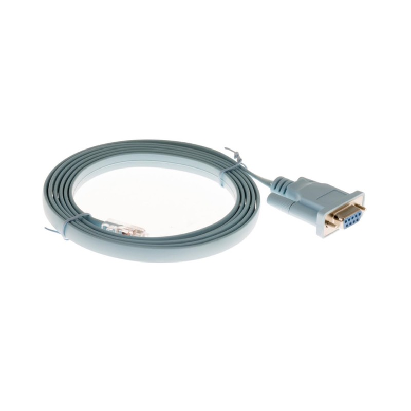CablesAndKits Cisco Compatible DB9 to RJ45 Console Cable, 6ft, RS232