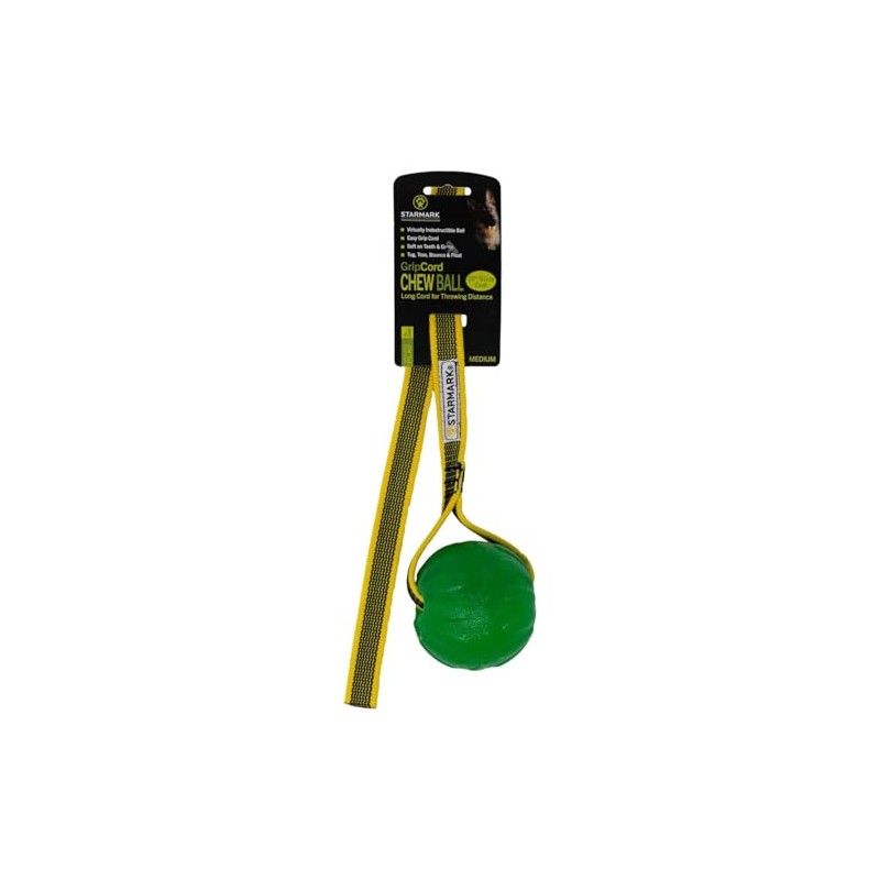 Starmark GripCord Chew Ball Cord Medium